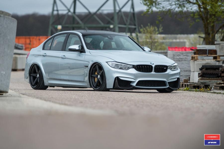 BMW M3 Sedan on Vossen Wheels (VWS-3) '2017